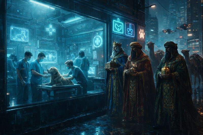 Carta a los Reyes Magos de una dirección médica